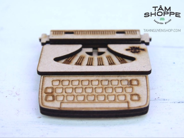 Mô hình máy đánh chữ mini