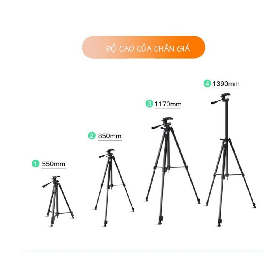 Gậy chụp ảnh Tripod 3388