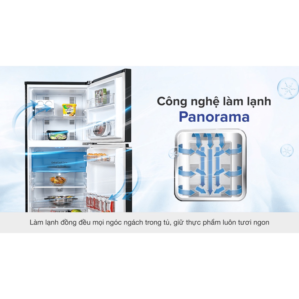 Tủ Lạnh Inverter PANASONIC 234 Lít NR-TV261BPAV-dienmaytonkho