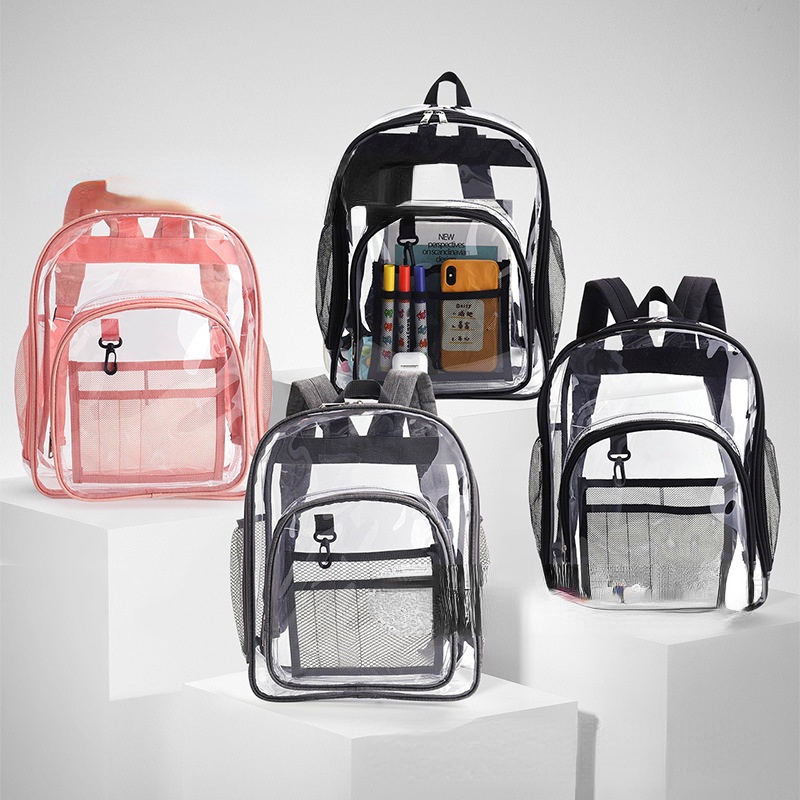 Ba Lô Nhựa pvc Trong Suốt Chống Nước Sức Chứa Lớn