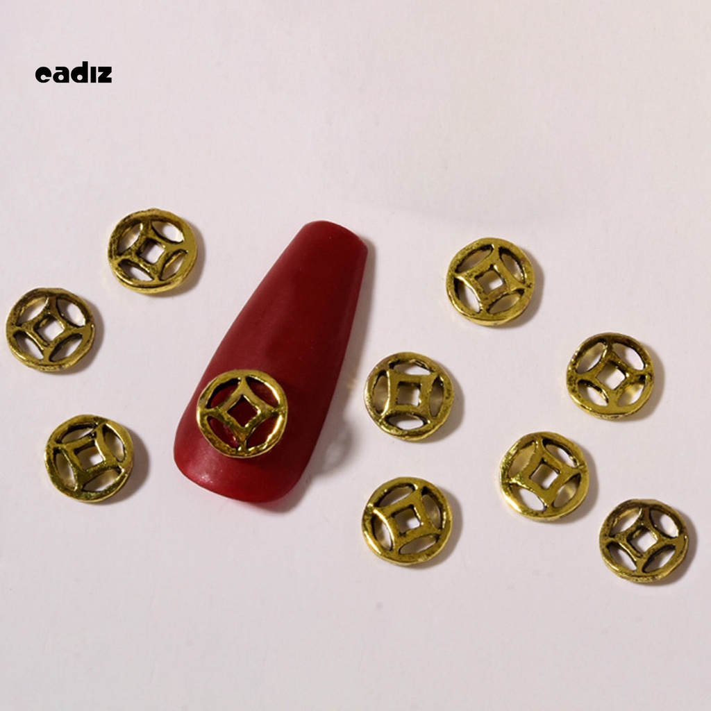 [Hàng mới về] Hạt phụ kiện trang trí móng tay nhiều kiểu dáng cho năm mới độc đáo thời trang cho nữ