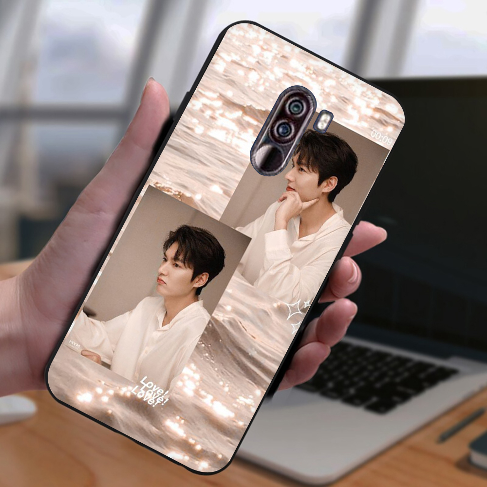 LEE Ốp Điện Thoại Tpu Mềm Chống Rơi Màu Đen Cho Xiaomi Mi Mix 2s Max 3 Note 10 Poco X3 Nfc Poco F2 Pro