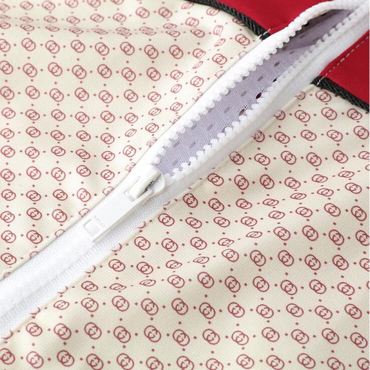 Áo Khoác Cotton Phối Dây Kéo Thêu Họa Tiết Thời Trang Cho Nam Nữ