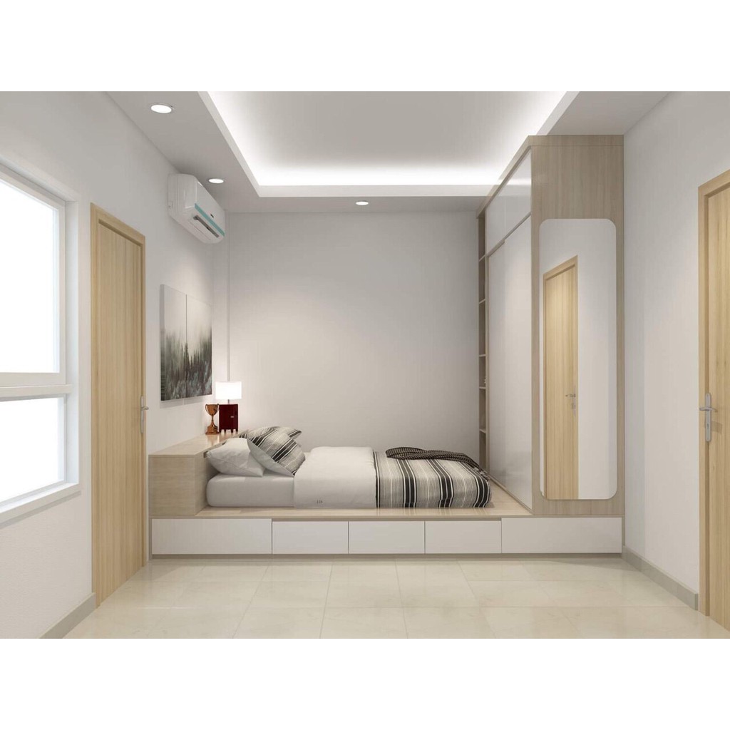 Thiết Kế Phòng Ngủ Chung Cư Đẹp | Thiết Kế Nội Thất Phòng Ngủ