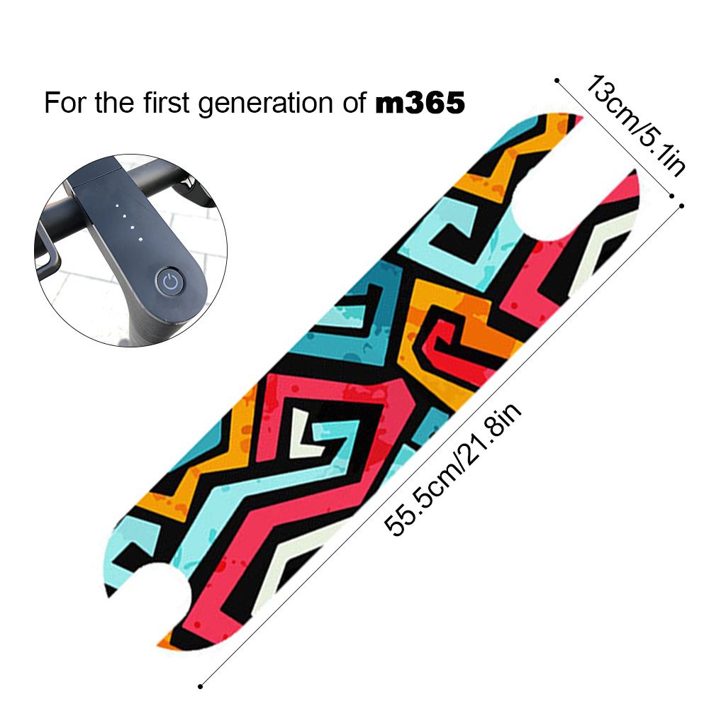 Miếng Dán Trang Trí Bàn Đạp Xe Scooter Điện Xiaomi Mijia M365 Chống Trượt Chống Thấm Nước Chất Liệu PVC DIY