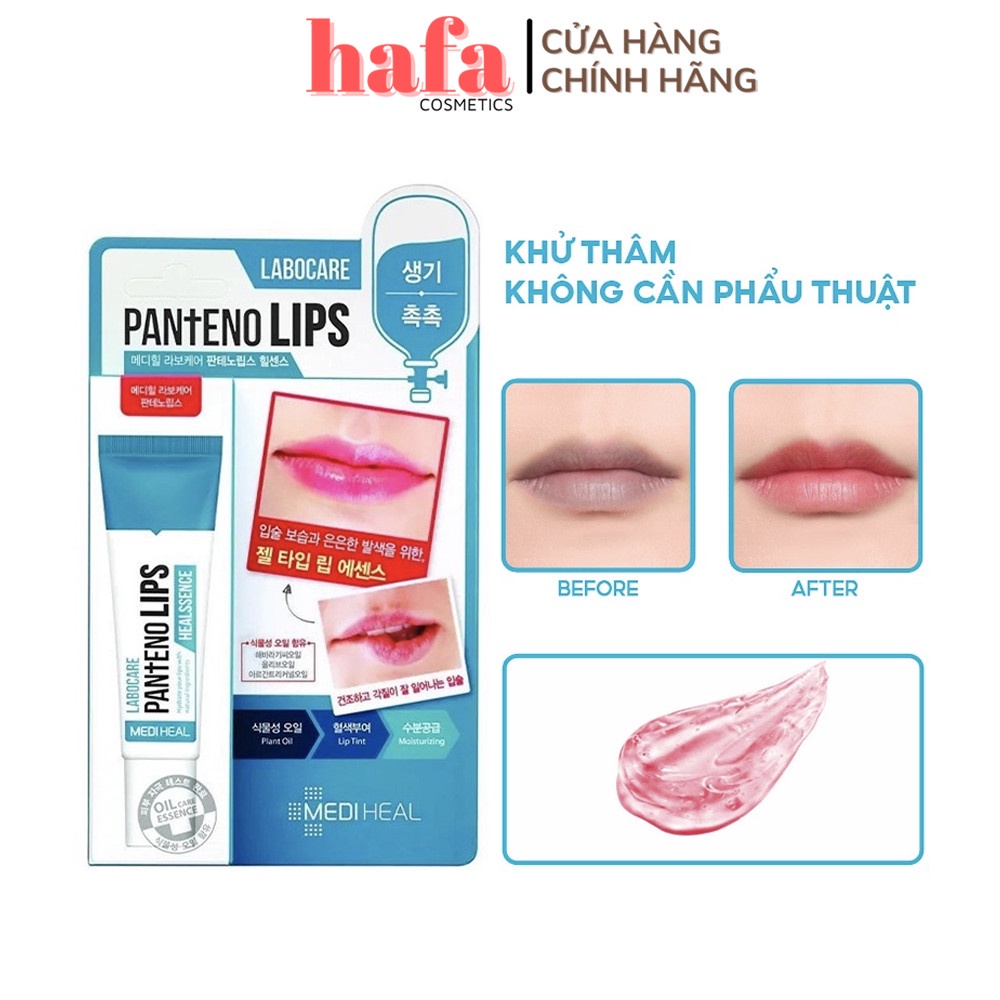 Son Dưỡng Làm Giảm Thâm Môi Ban Ngày Mediheal Labocare Pantenolips Healssence 10ml _ Mediheal Chính Hãng