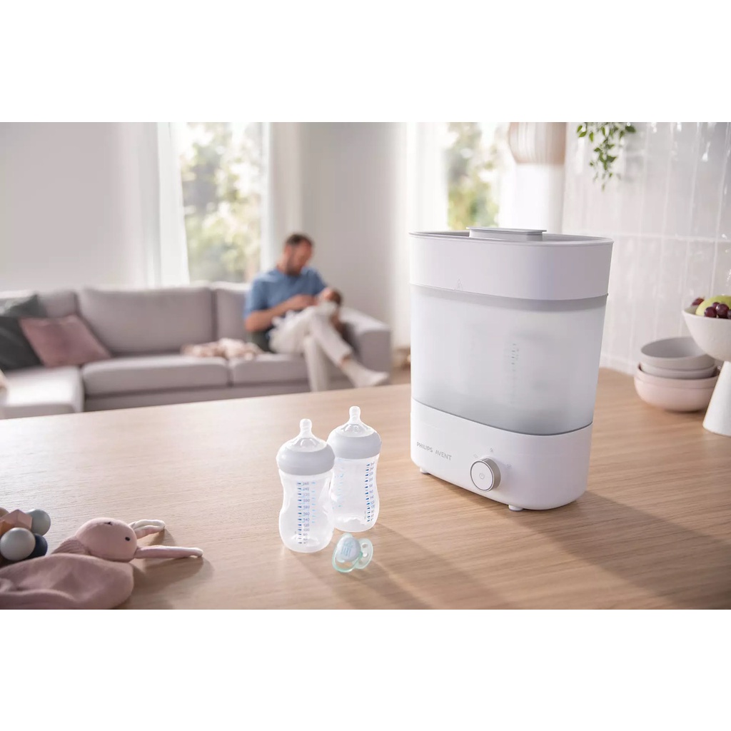 Máy tiệt trùng bình sữa Philips Avent 3 in 1 SCF293/00 có sấy khô