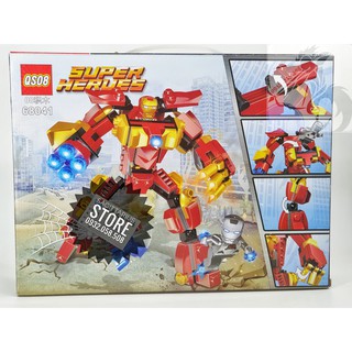 Lego QS08-68041 Lắp Ráp Robot Ironman ( 203 Mảnh )