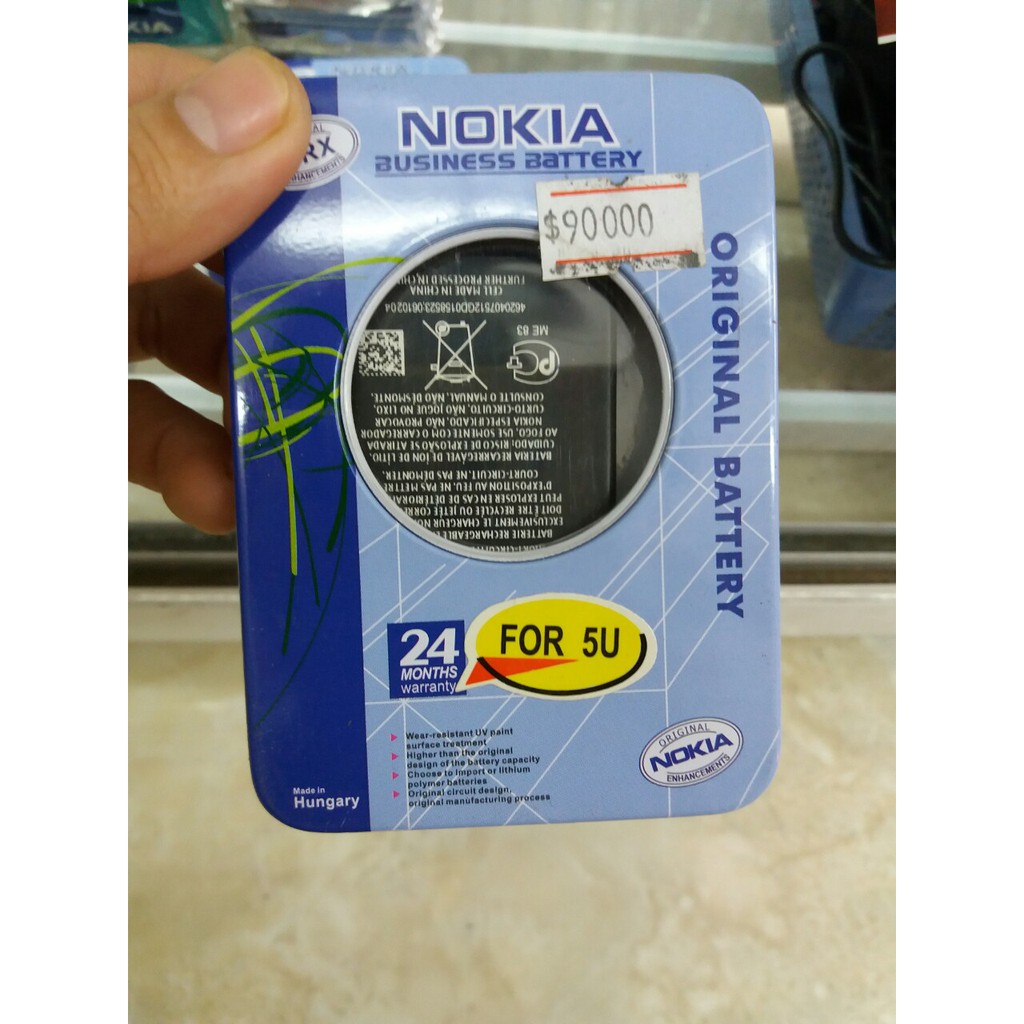 Pin NOKIA các đời hộp sắt xịn