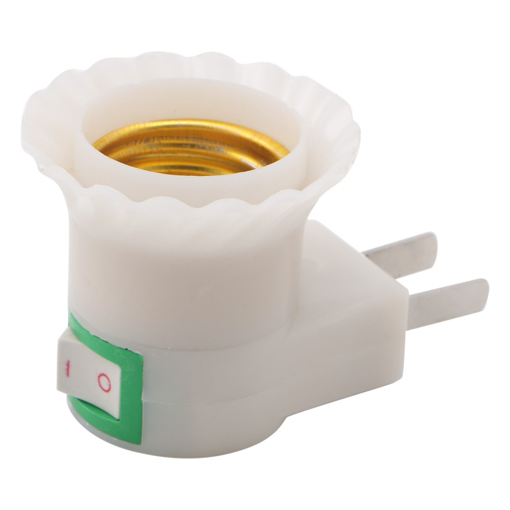 Đuôi đèn E27 có công tắc bật / tắt tiện lợi chất lượng cao