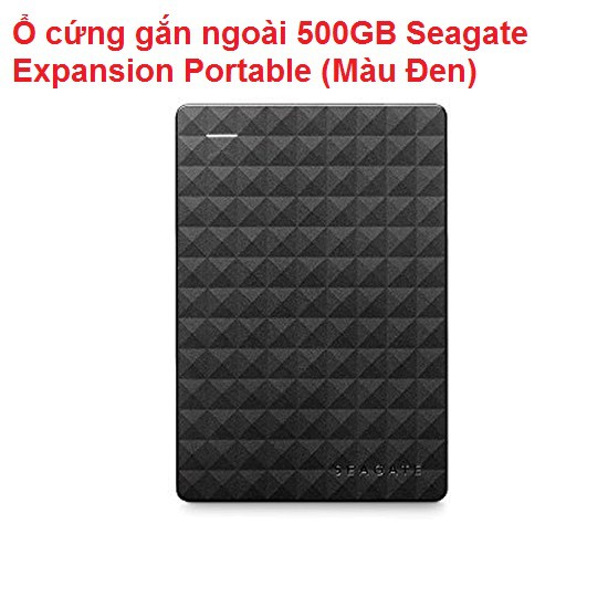 Ổ cứng di động 500GB Seagate Expansion Portable (Màu Đen)