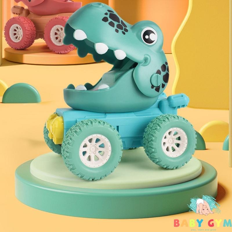 Xe đồ chơi khủng long cho bé không dùng pin kiểu dáng đẹp an toàn cho bé - BABYGYM