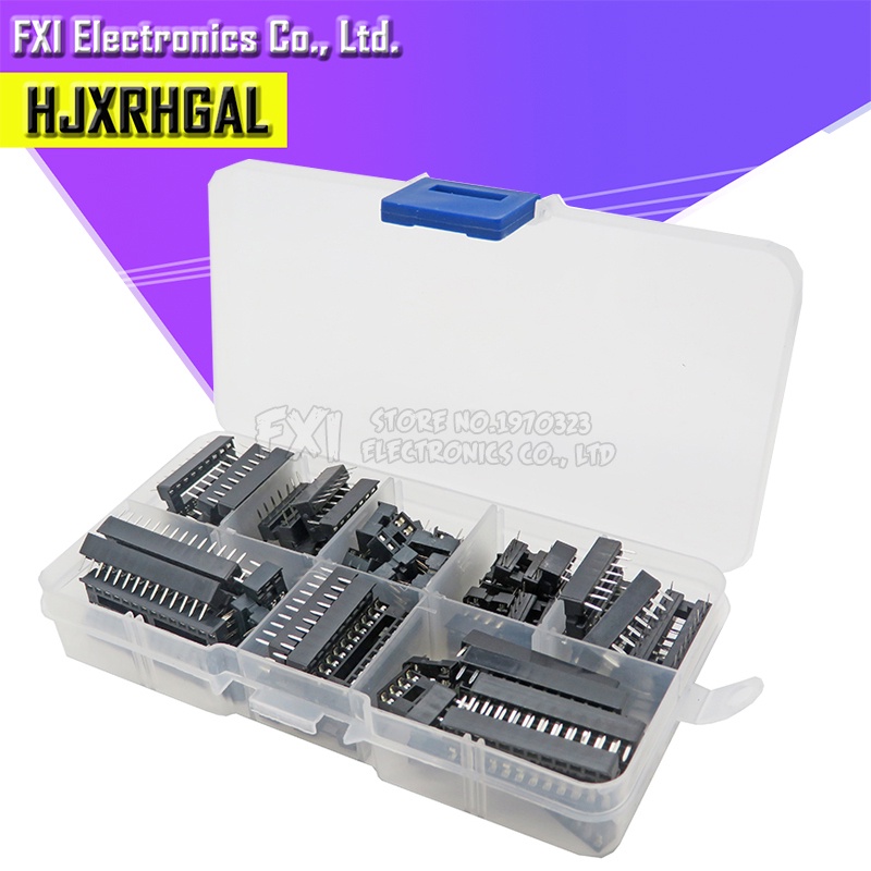 Bộ 66 Đầu Nối IC 6 8 14 16 18 20 24 28 Pin Mới