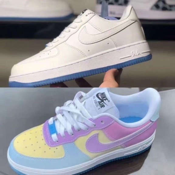 Giày AF1❤️Full Box+Bill.hộp❤️ Đổi Màu Đế UV Hàng Cao Cấp Full Box Hộp