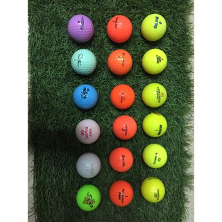 Bóng golf màu đã qua sử dụng độ mới 95% - phân loại theo thương hiệu, màu sắc - bóng golf màu cũ