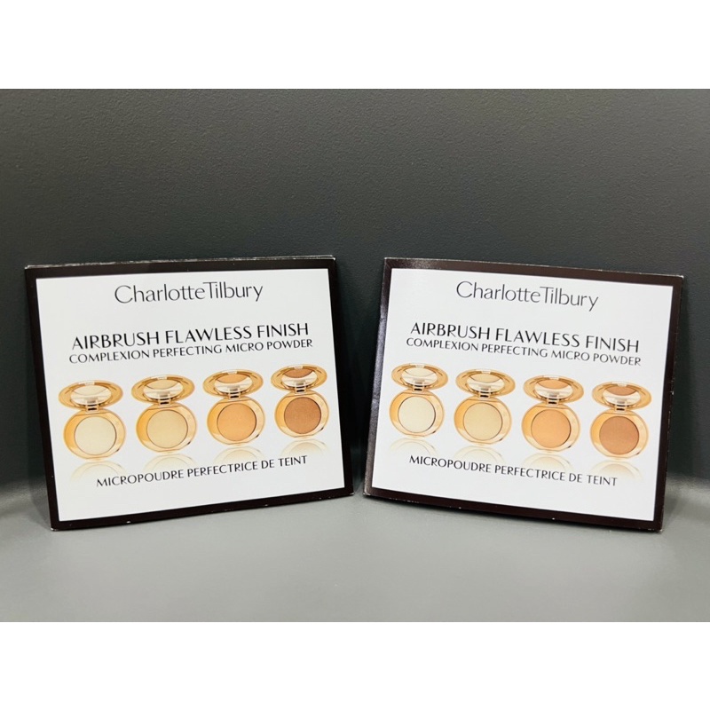 Sample Mẫu thử Phấn Phủ Dạng Nén Charlotte Tilbury Airbrush Flawless Finish 4 màu