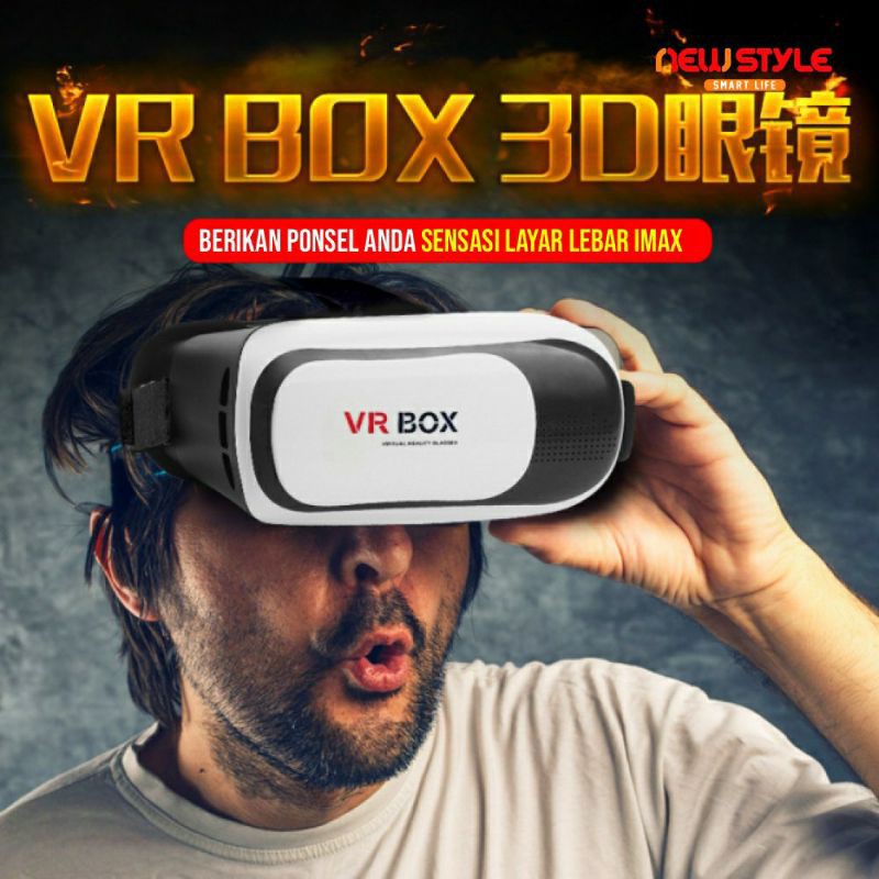 Kính Thực Tế Ảo Vr Box 3d Cho Điện Thoại Thông Minh