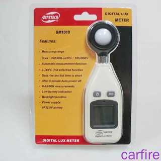 Thiết bị đo độ sáng ánh sáng kỹ thuật số benetech gm1010 0-200,000 lux