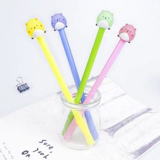 Bút nước mực đen gấu ú