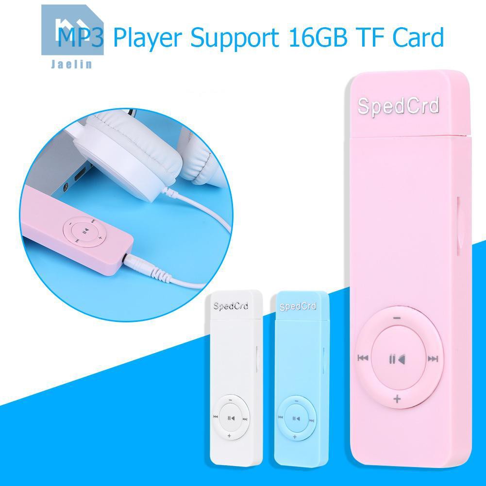 Máy phát nhạc MP3 dài không thất thu hỗ trợ thẻ TF 64GB