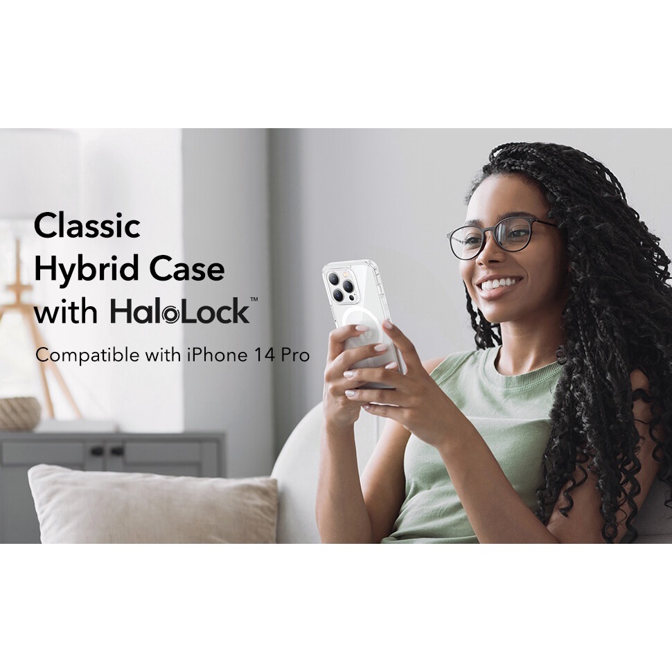 Ốp Lưng ESR Classic Hybrid Case HaloLock iPhone 14 /14 Plus/14 Pro /14 Pro Max
