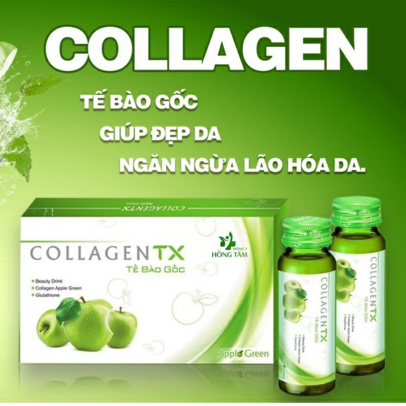 Colagen tế bào gốc tặng mặt nạ đẹp da