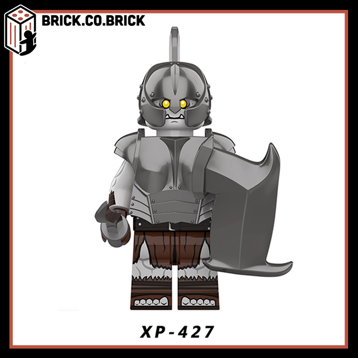 Lính Trung Cổ Lord of the Rings Quân Đội Orc giáp chiến đấu Mordor KT1056