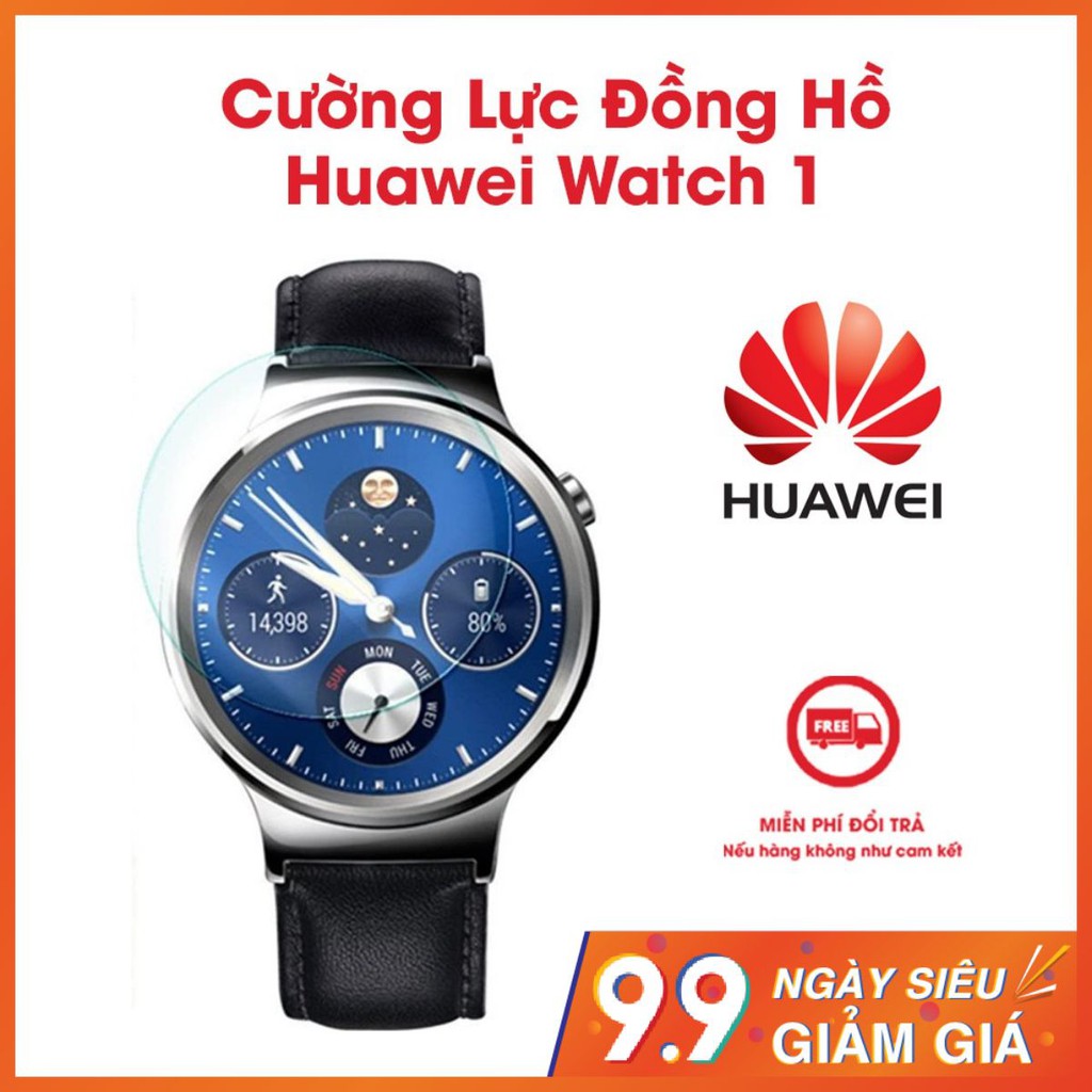 Kính cường lực đồng hồ Huawei Watch 1 độ cứng 9H