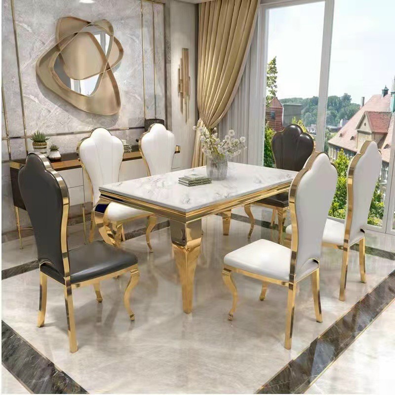 Bàn ăn QUEN tân cổ điển BC01
