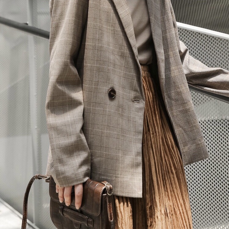 BLAZER CHECKED - SIZE S M