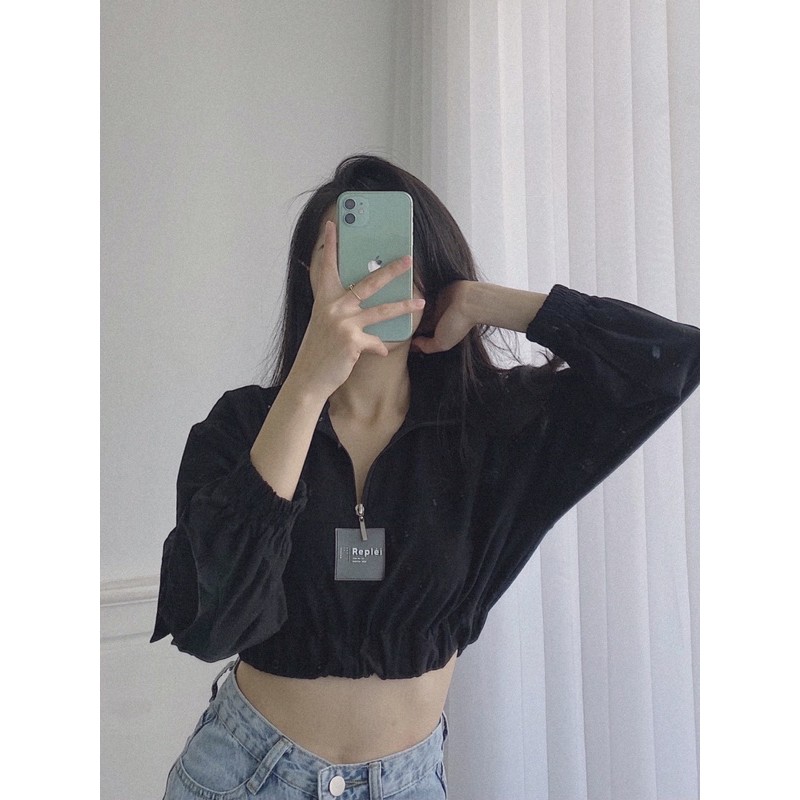 [ẢNH THẬT ĐỘC QUYỀN REPLEI1986] Áo croptop hộp