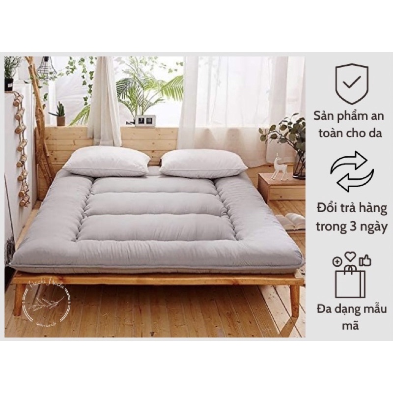 TOPPER NỆM - TẤM BẢO VỆ NỆM COTTON POLY TRẦN BÔNG(50 mẫu)