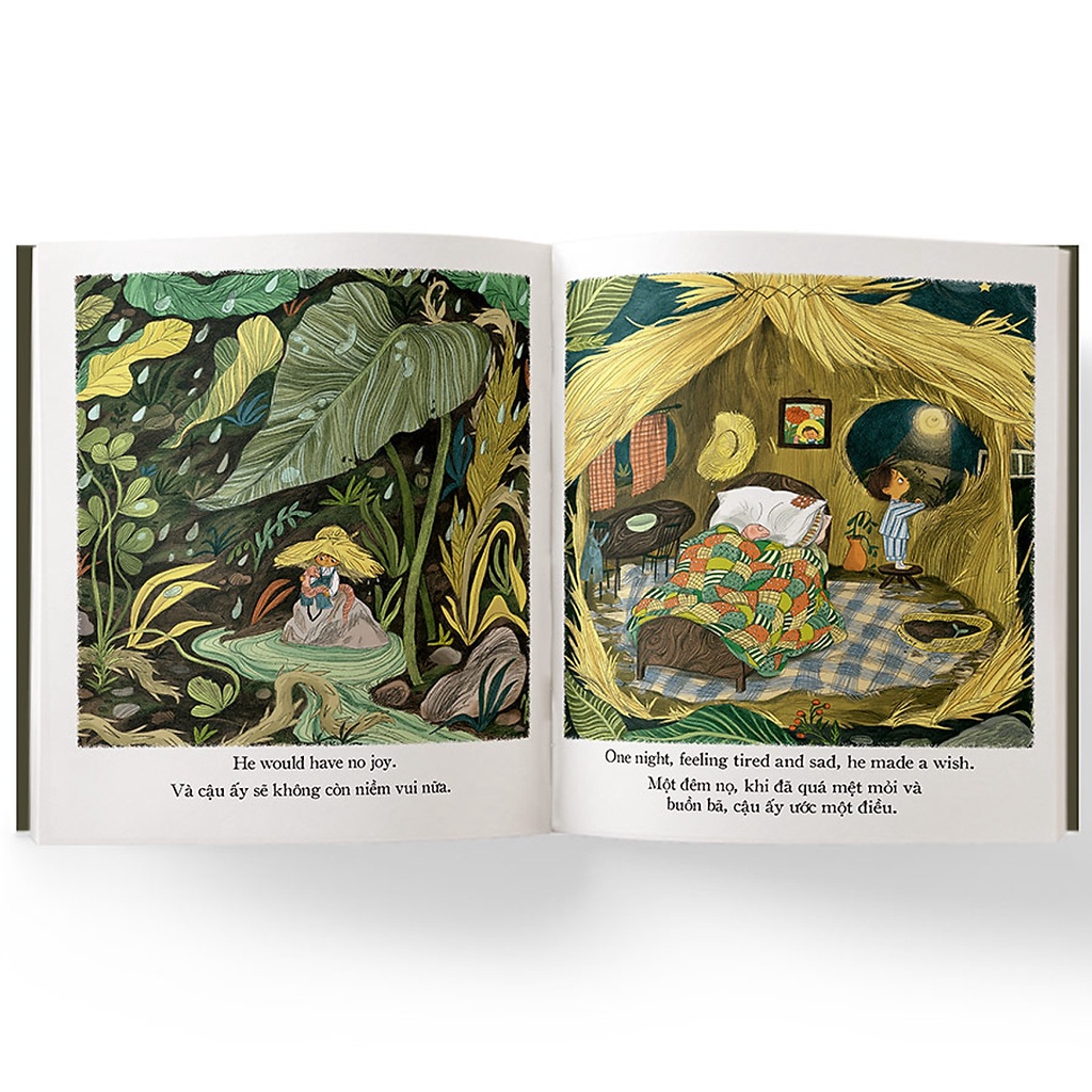 Sách Người Làm Vườn Tí Hon - The Little Gardener (Song Ngữ Anh - Việt)