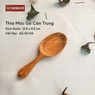 Thìa Muỗng Vá Gỗ Xới Xơi Cơm Muôi Múc Lúa Mạch Chống Dính Phụ Kiện Phòng Bếp Tiện Lợi
