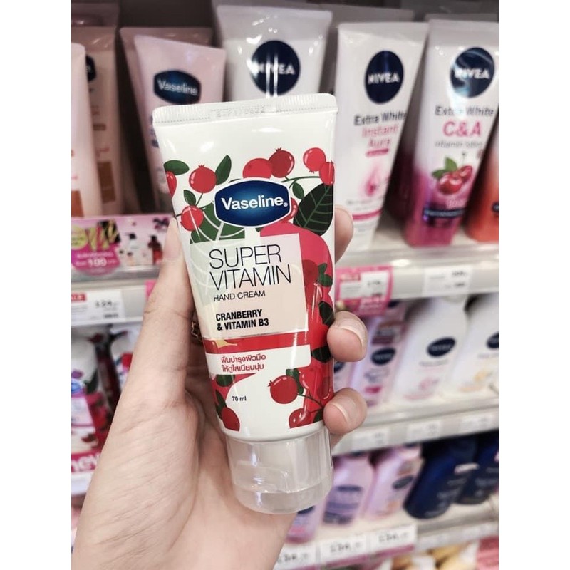 Kem dưỡng da tay Vaseline super 70ml vitamine | BigBuy360 - bigbuy360.vn