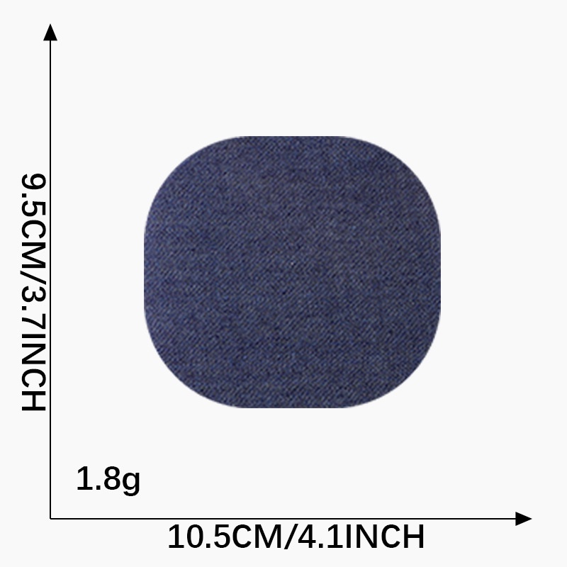 Miếng Dán Ủi Quần Áo Hình Vuông Sáng Tạo DIY