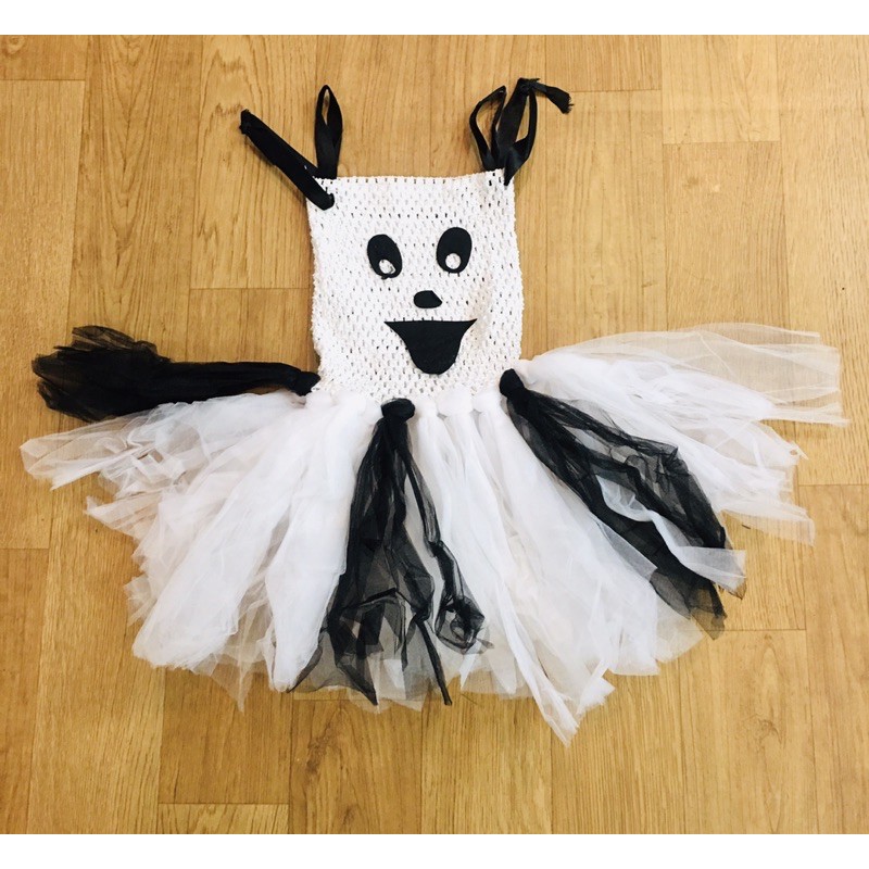 Bộ váy bí ngô hoá trang haloween/ váy mèo gấu hoá trang cosplay haloween