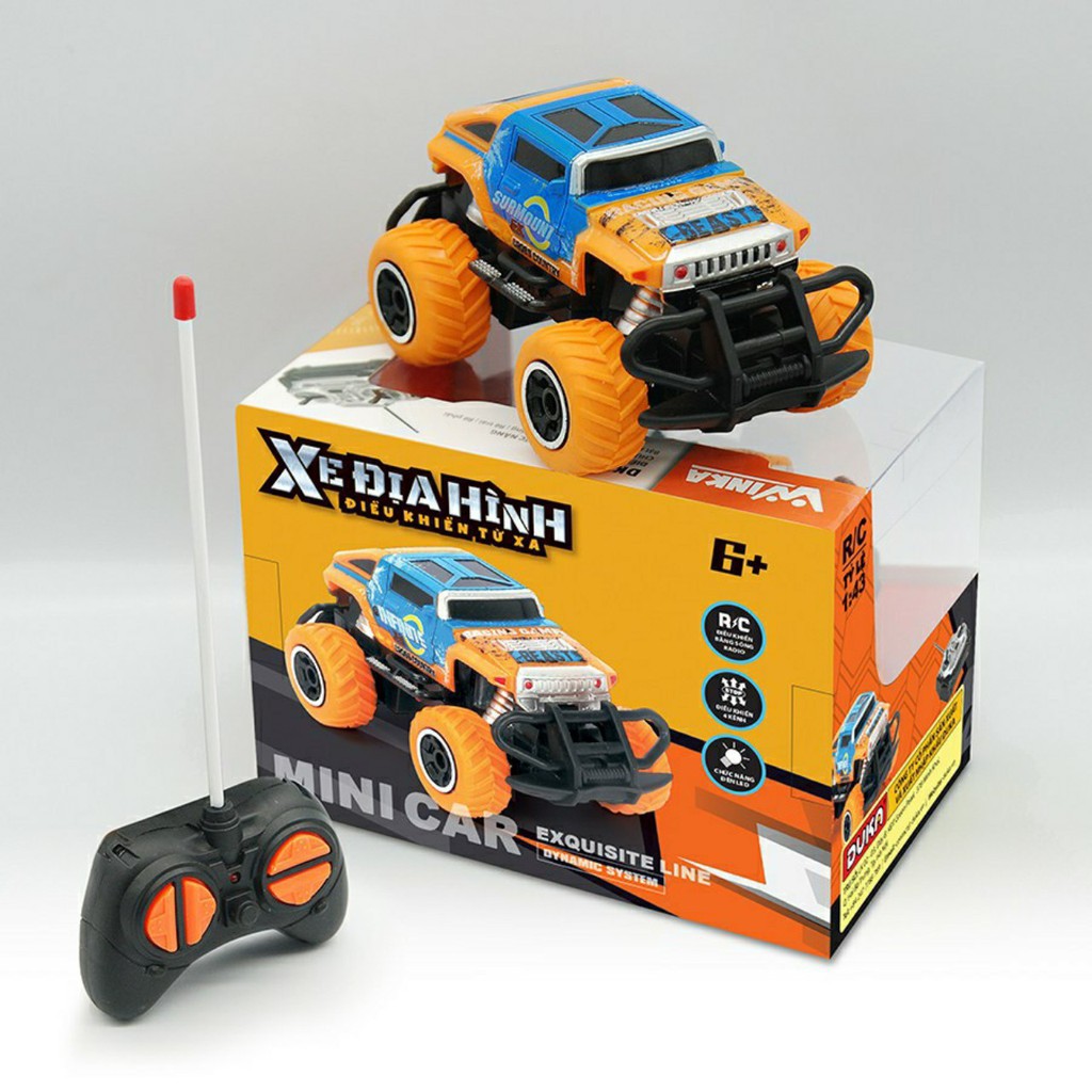 đồ chơi mô hình ô tô điều khiển từ xa dùng pin siêu nhạy thương hiệu DUKA