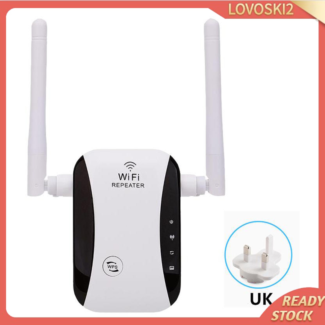 Bộ Phát Sóng Wifi 300mbps Phích Cắm Uk