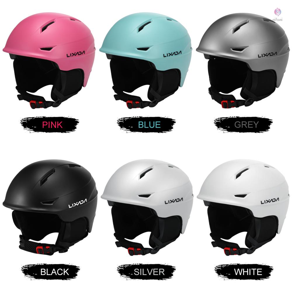 Mũ Bảo Hiểm Trượt Tuyết Kèm Kính Bảo Hộ Chuyên Nghiệp Lixada