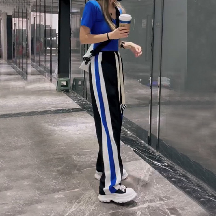 NRVP Quần thể thao ống rộng phong cách Hàn Quốc chất lượng cao dành cho nữ 2022