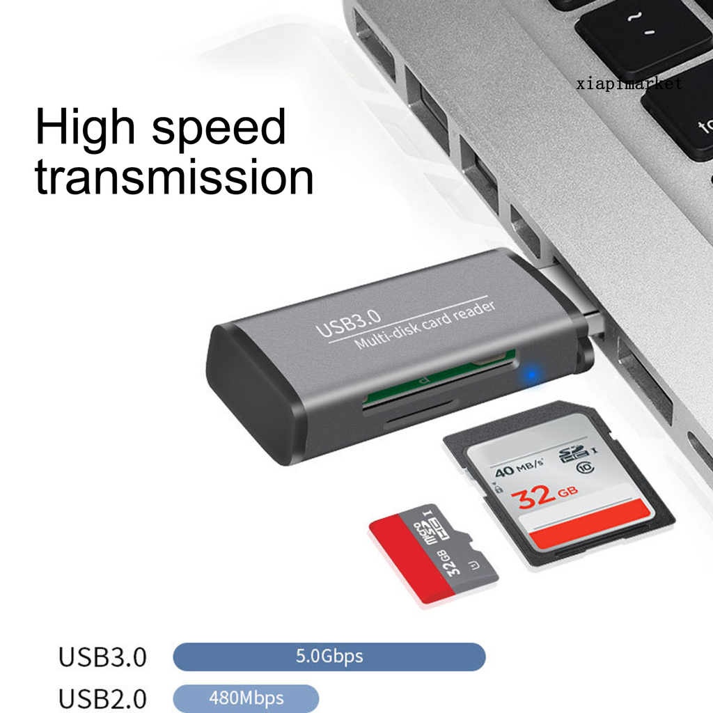 Đầu Đọc Thẻ Usb 3.0 Đa Năng Tiện Dụng