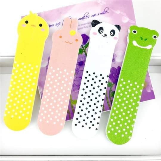Dãu móng tay mini hình thú 2 mặt dễ thương