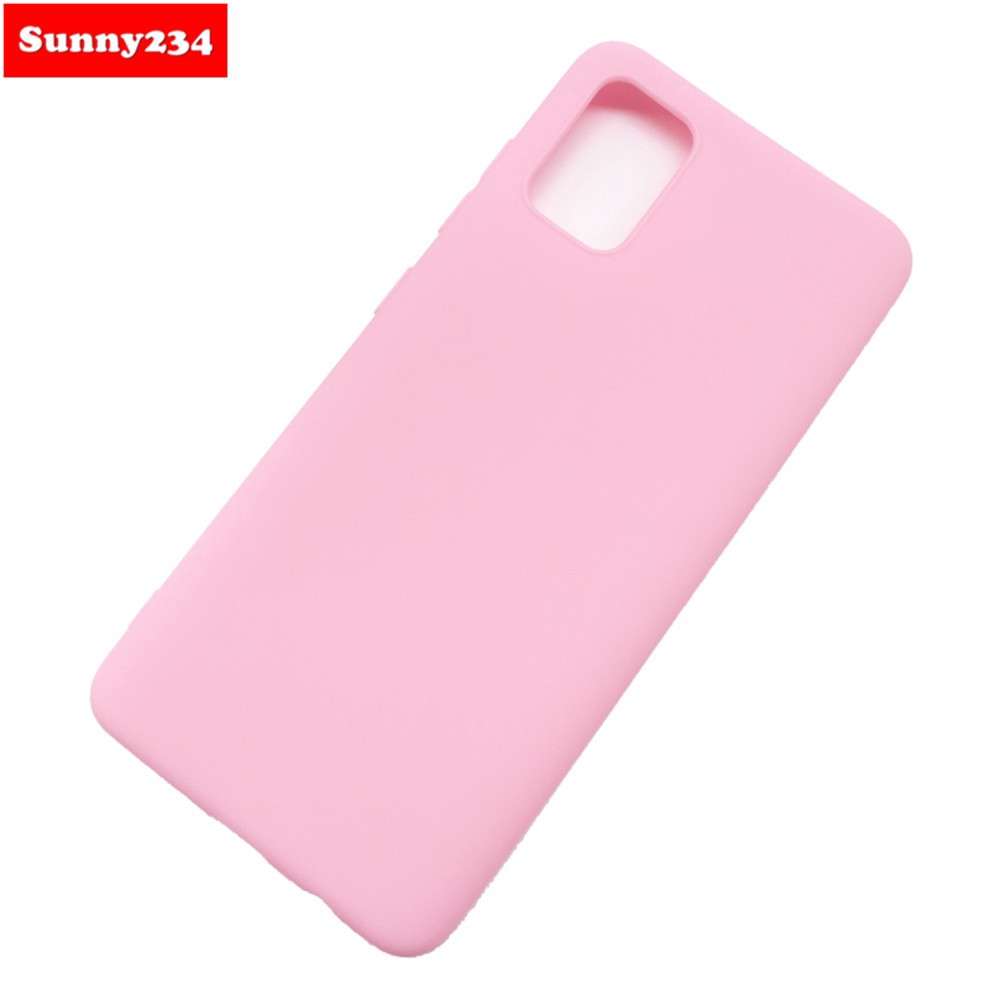 Ốp điện thoại silicon mềm phong cách đơn giản cho Samsung Galaxy A21S S10 Lite 2020 Note 10 Lite A01 A21 A11 A41 M11