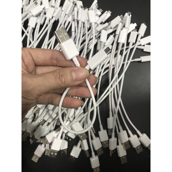 Dây cáp sạc ngắn 20cm - 25cm chân micro cho pin sạc dự phòng,điện thoại sam sung,oppo,huawei,xiaomi,vivo,Vsmart,realme..