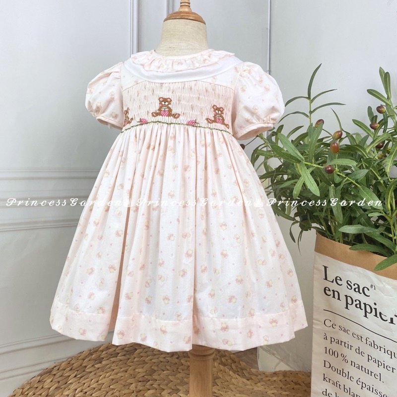 ĐẦM SMOCK 3 CHÚ GẤU