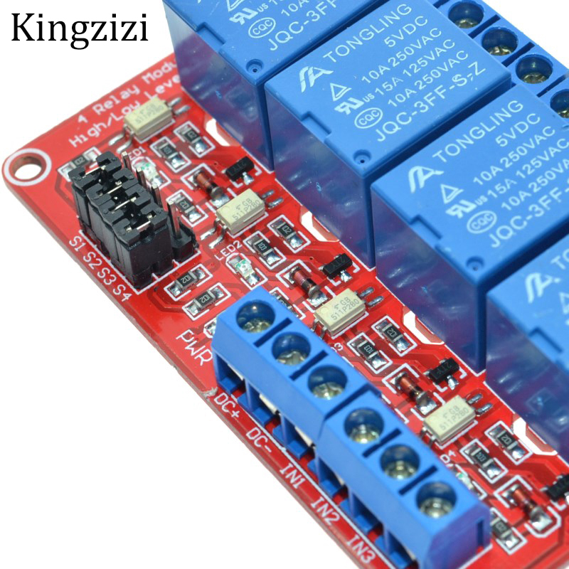 Mô Đun Rơ Le 4 Kênh 5v 12v 24v