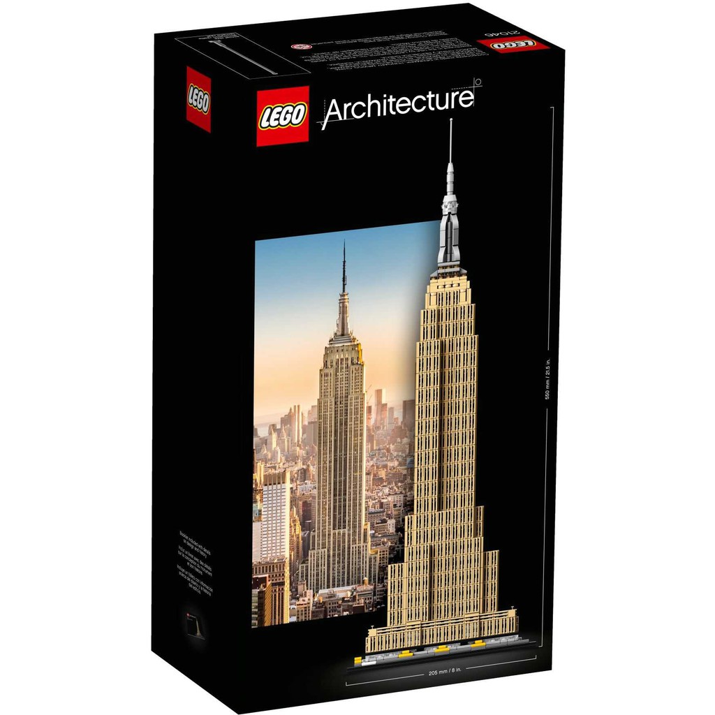 [Hàng có sẵn] LEGO Architecture 21046 Empire State Building - Tòa nhà Empire State