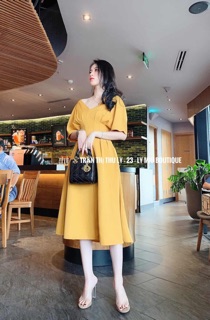 ĐẦM VÀNG PLI EO (KÈM HÌNH THẬT)