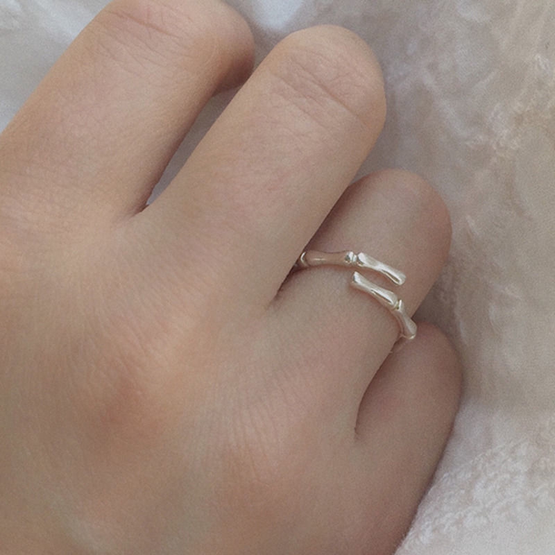 Nhẫn đeo tay thiết kế phong cách Hàn Quốc đơn giản và cá tính